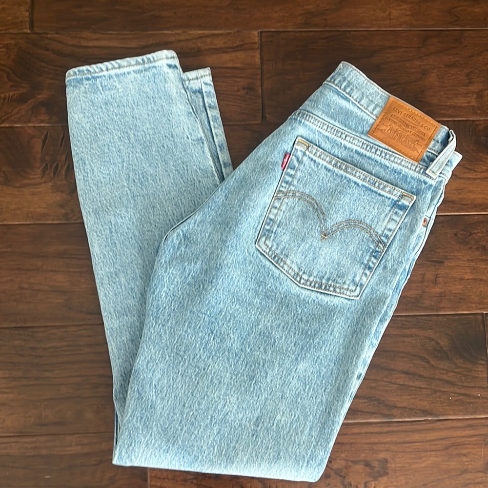 Levi's Light Blue Ankle & Cropped Jeans